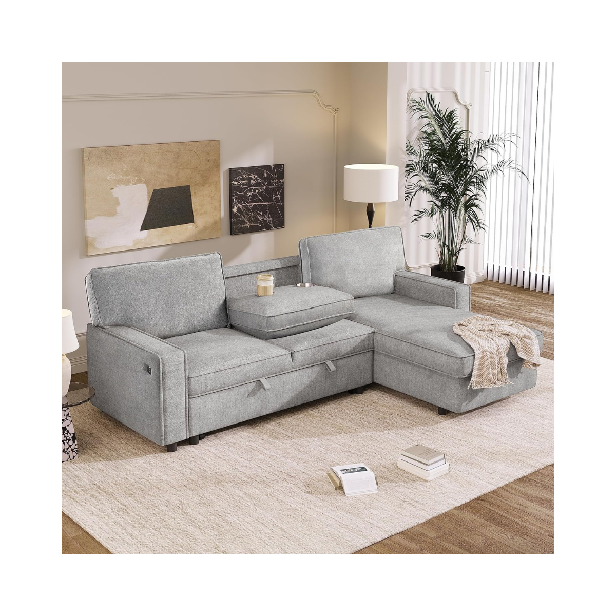 Convertible Sleeper Sofa Bed