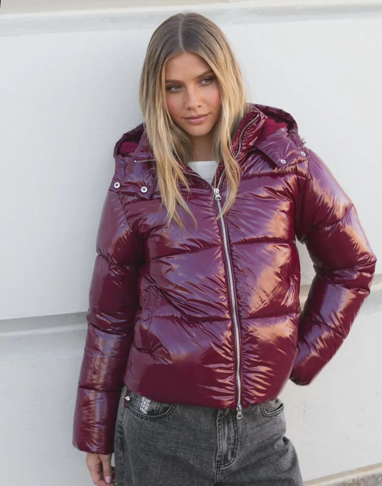 Shiny Puffer Jacket