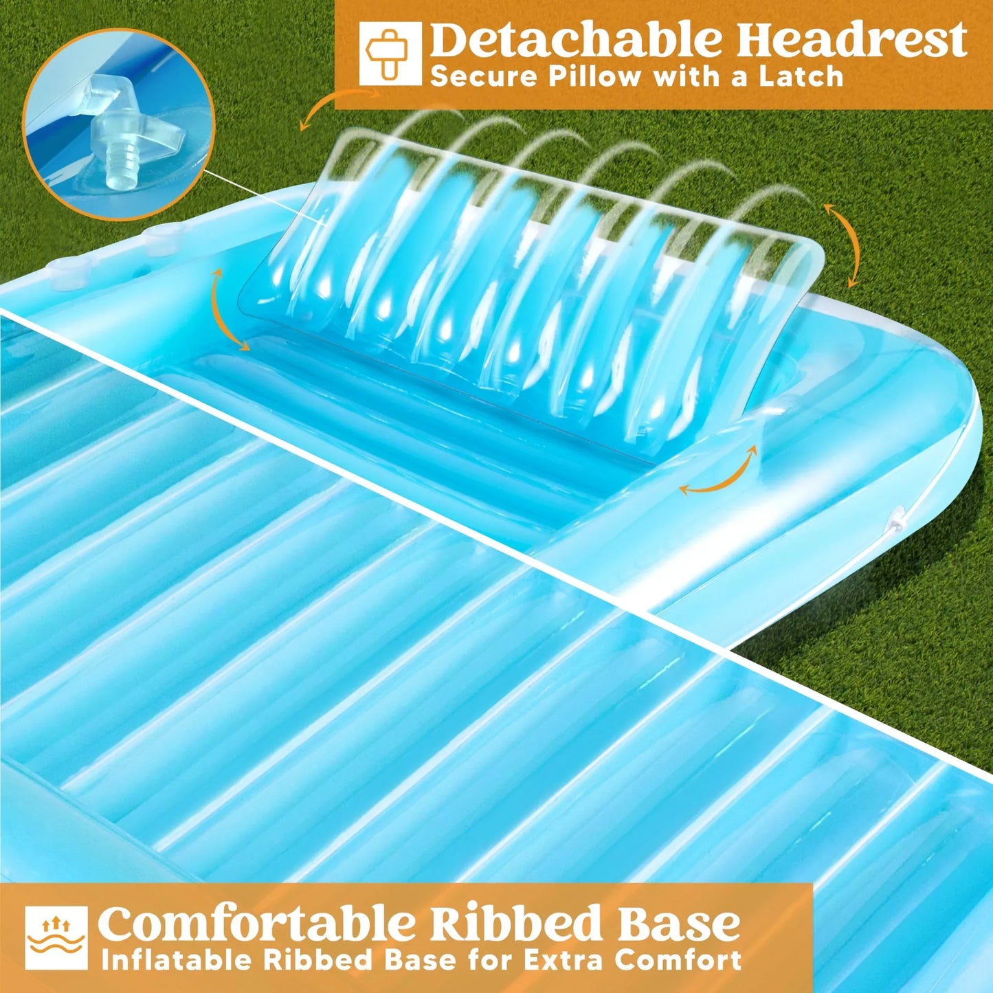 Inflatable Tanning Pool Lounger