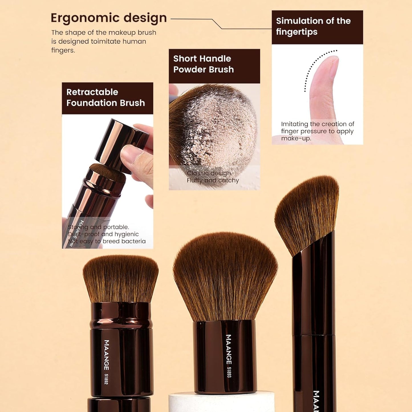 20pcs Make Up Brush