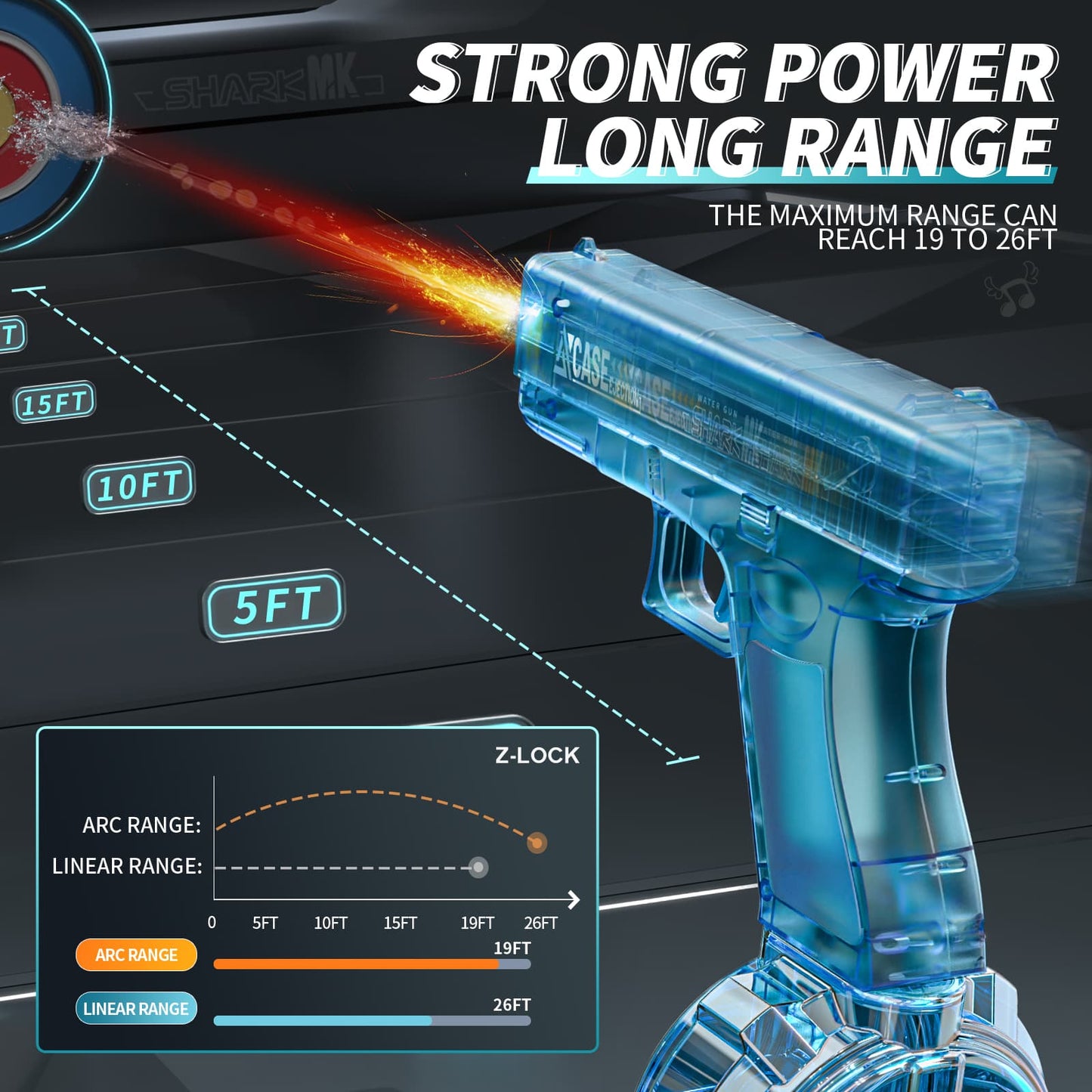 Water Flame Blaster - Pack Of 2