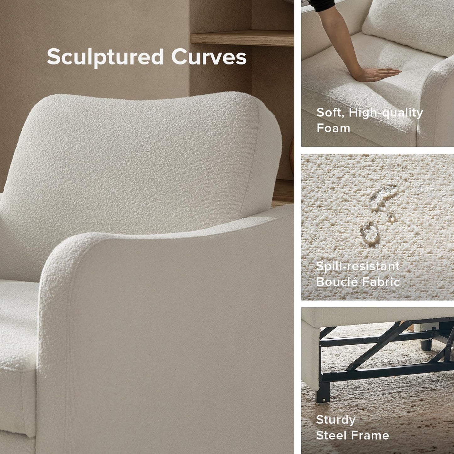 3 in 1 Sofa Bed Chair