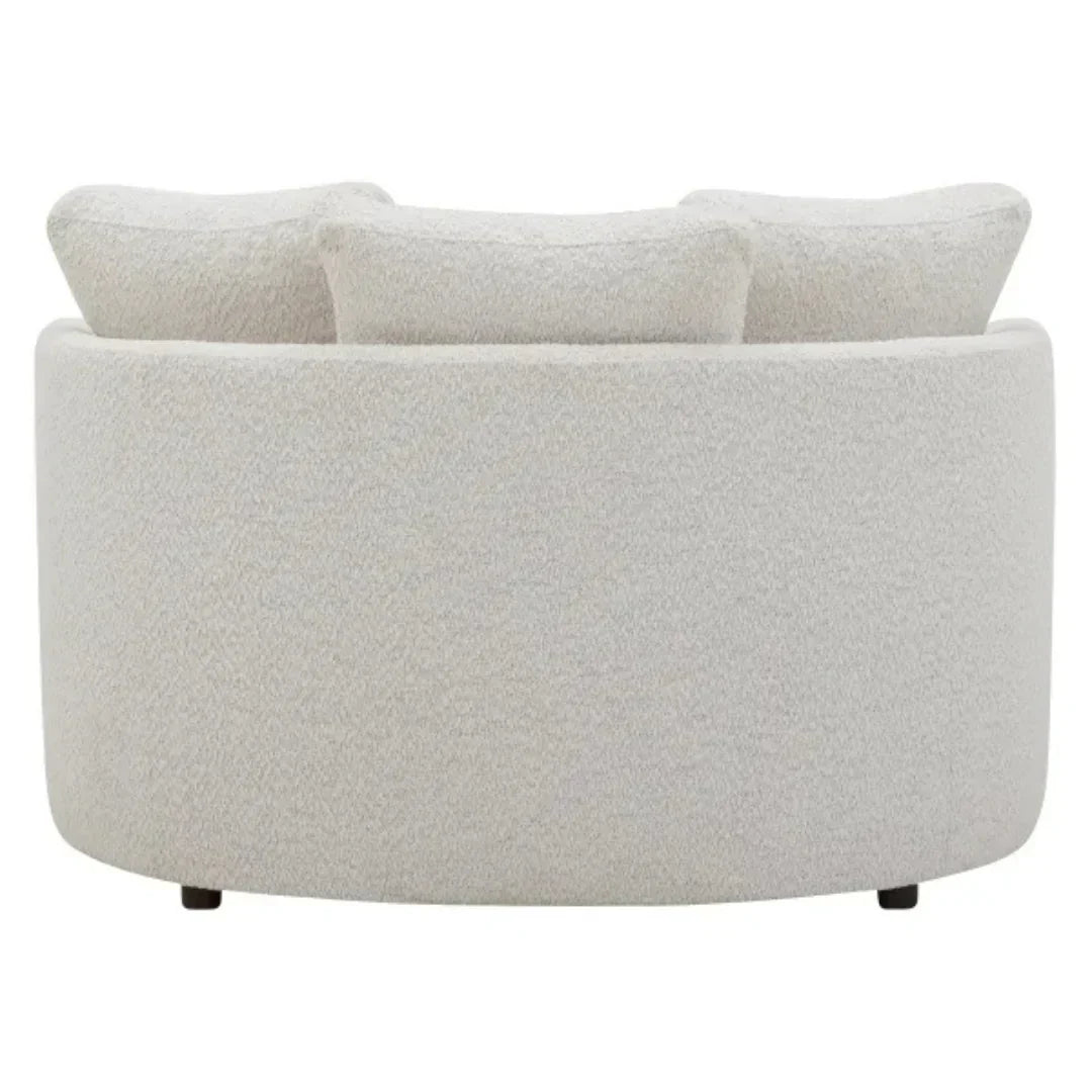 Oversized Fabric Accent Chair
