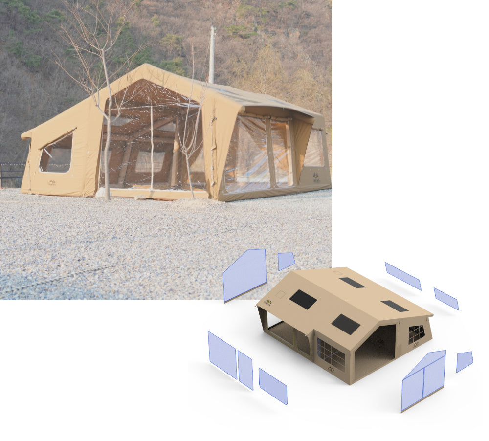 Inflatable Magnos Tent