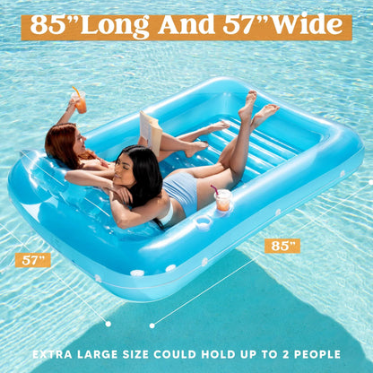 Inflatable Tanning Pool Lounger