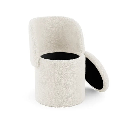 Storage Footstool Chair