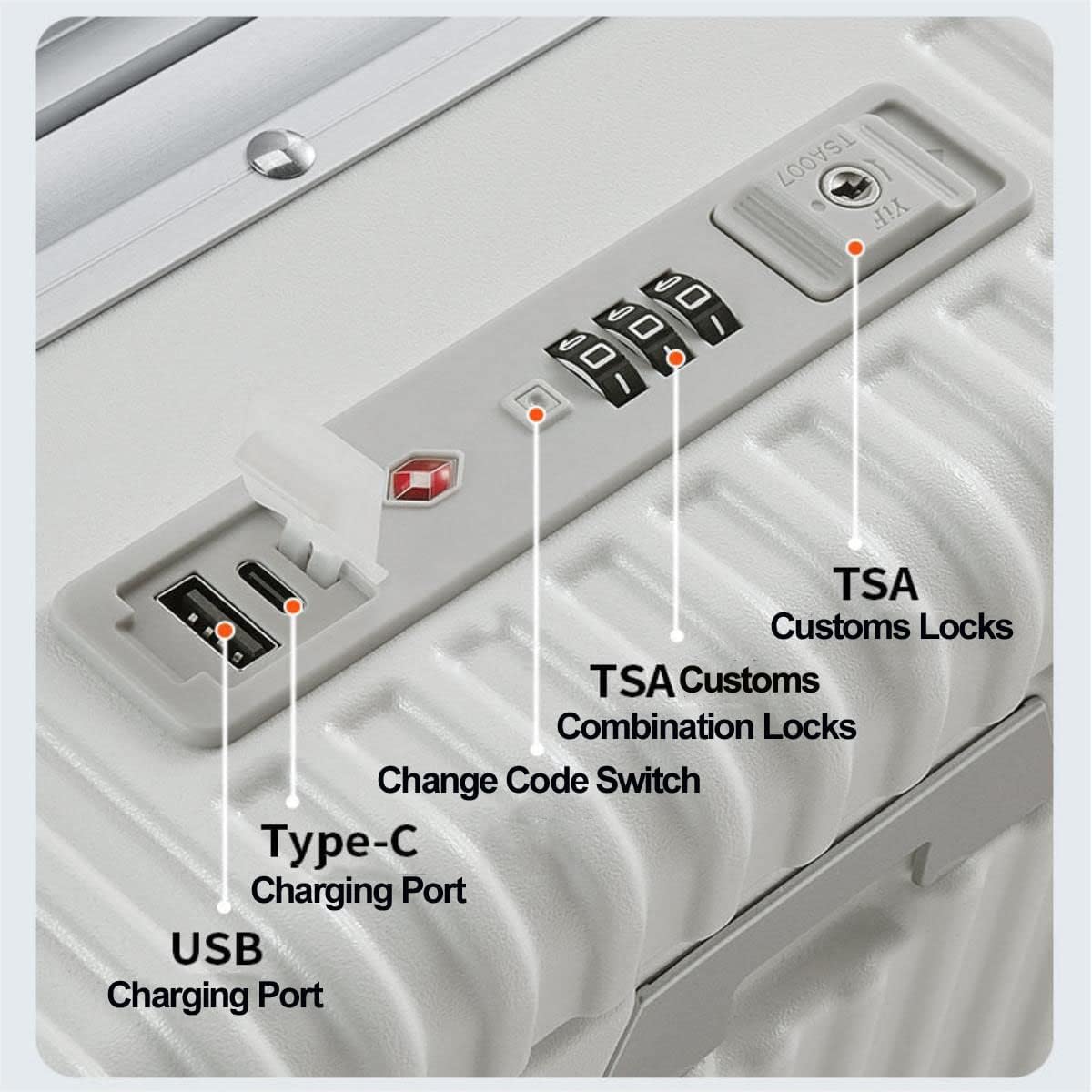 Hard Side Cabin Travel Suitcase