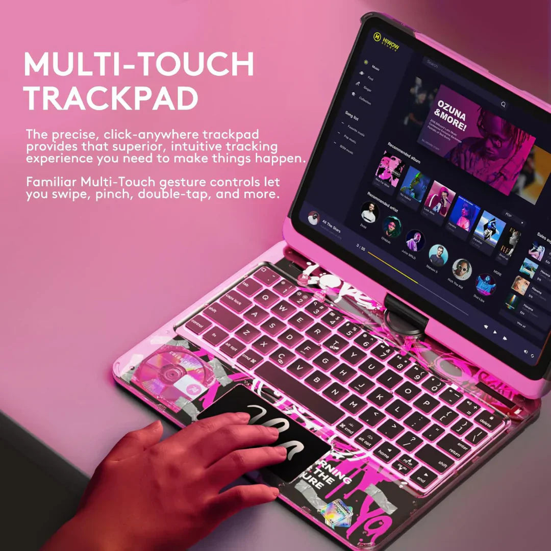 360 Transparent Ipad Keyboard