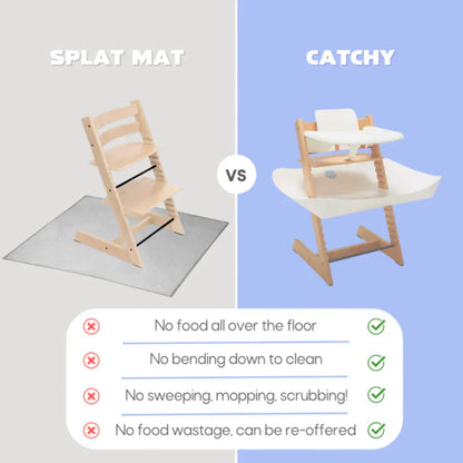 Baby Food Catcher with Chair