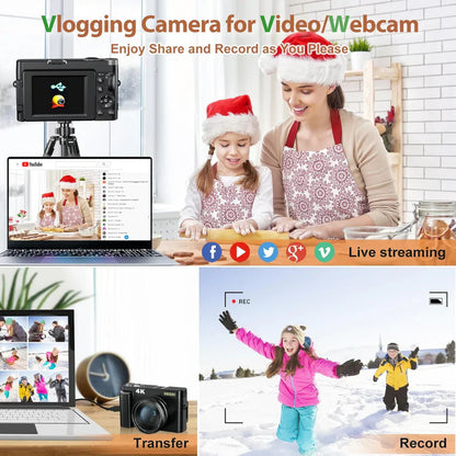 4K Digital Retro Camera