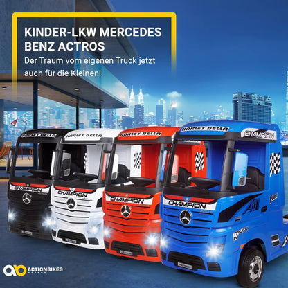 White Mercedes-Benz Actros HL358 4WD Electric Vehicle