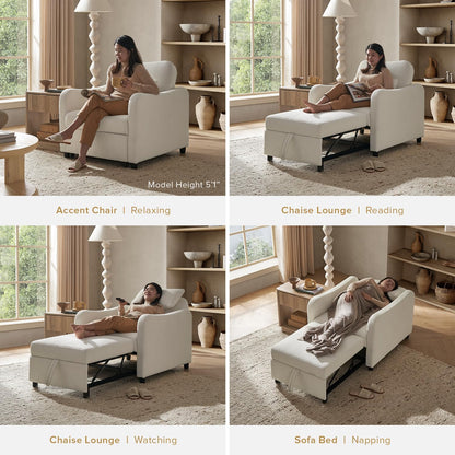 3 in 1 Sofa Bed Chair