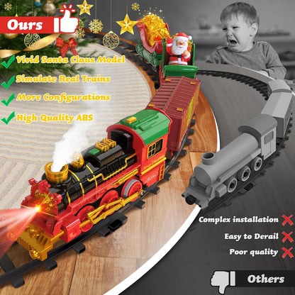 Christmas Tree With Train Set