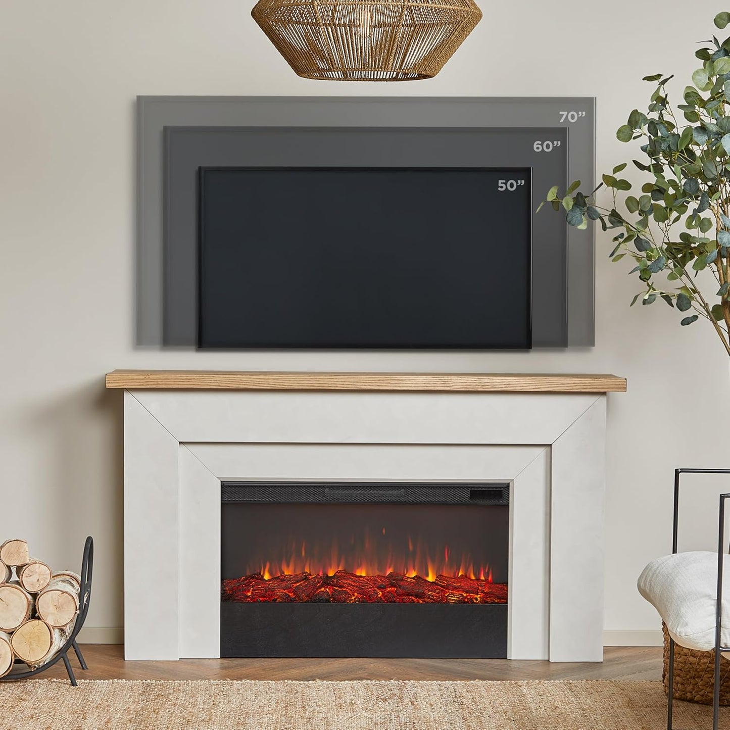 Smart Electric Fireplace