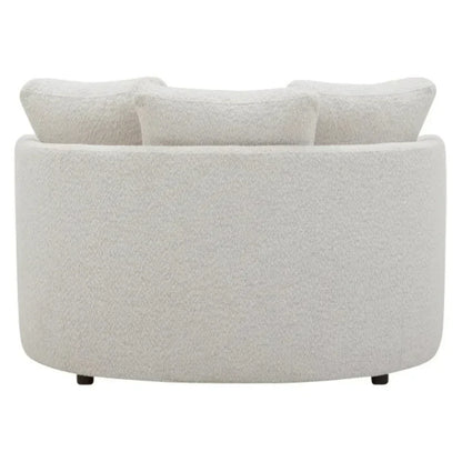 Oversized Fabric Accent Chair