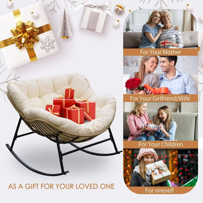 Papasan Rocking Chair